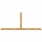 Ekena Millwork Portland Rough Sawn Timber Gable Bracket, Western Red Cedar, 108"W x 45"H x 2"D x 4"F, 10/12 Pitch GBW108X45X0204POR00RWR - alternate 1